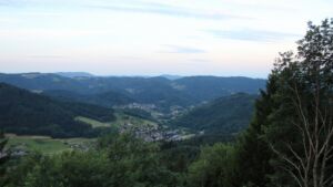 Dieses Bild zeigt eine Webcam-Aufnahme vom Achertal, aufgenommen am Mittwoch, den 08.07.2026 um 06:00 Uhr. Die Temperatur betrug 17°C.