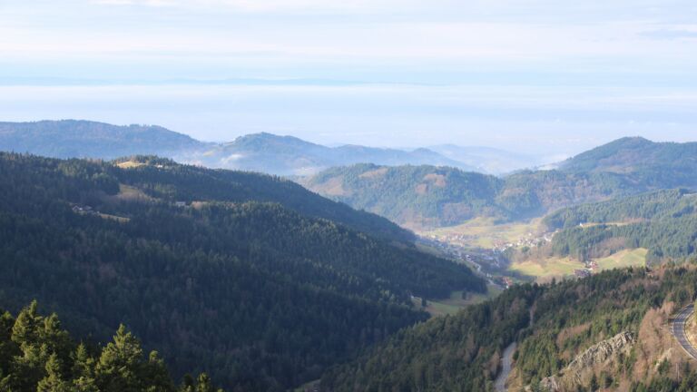 Dieses Bild zeigt eine Webcam-Aufnahme vom Achertal, aufgenommen am Samstag, den 20.12.2025 um 12:10 Uhr. Die Temperatur betrug 9.2°C.