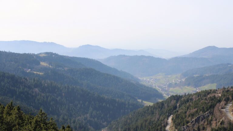 Dieses Bild zeigt eine Webcam-Aufnahme vom Achertal, aufgenommen am Samstag, den 07.03.2026 um 14:30 Uhr. Die Temperatur betrug 14.6°C.