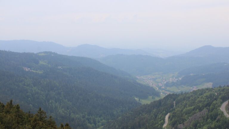 Dieses Bild zeigt eine Webcam-Aufnahme vom Achertal, aufgenommen am Sonntag, den 10.05.2026 um 14:50 Uhr. Die Temperatur betrug 17°C.