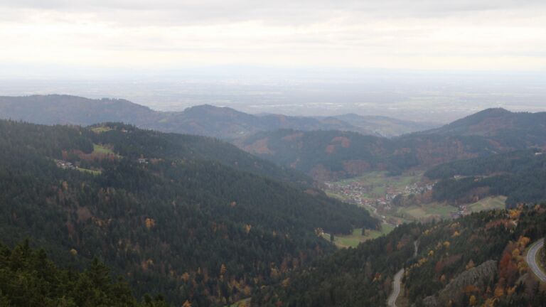 Dieses Bild zeigt eine Webcam-Aufnahme vom Achertal, aufgenommen am Samstag, den 01.11.2025 um 14:40 Uhr. Die Temperatur betrug 11.6°C.