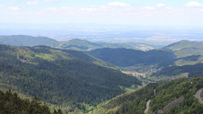 Dieses Bild zeigt eine Webcam-Aufnahme vom Achertal, aufgenommen am Freitag, den 16.05.2025 um 11:30 Uhr. Die Temperatur betrug 11.5°C.