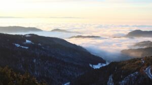 Dieses Bild zeigt eine Webcam-Aufnahme vom Achertal, aufgenommen am Samstag, den 22.11.2025 um 16:20 Uhr. Die Temperatur betrug -3.4°C.