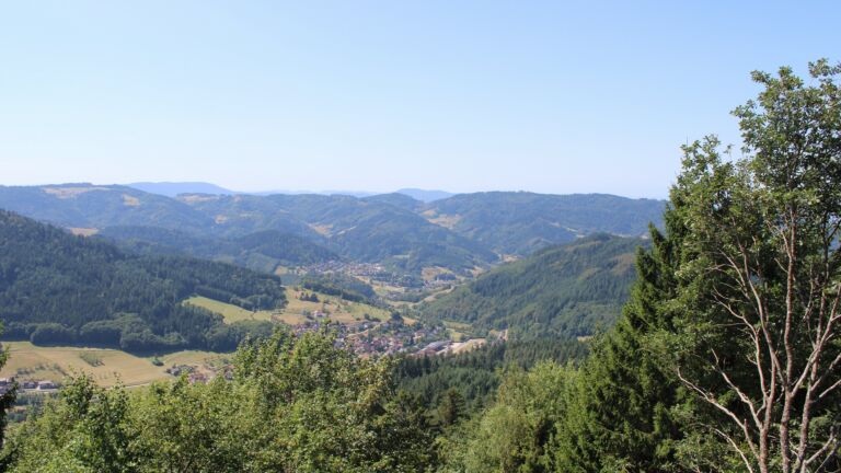 Dieses Bild zeigt eine Webcam-Aufnahme vom Achertal, aufgenommen am Freitag, den 07.08.2026 um 12:40 Uhr. Die Temperatur betrug 25.5°C.