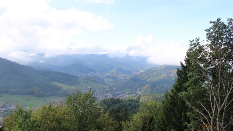 Dieses Bild zeigt eine Webcam-Aufnahme vom Achertal, aufgenommen am Freitag, den 02.10.2026 um 11:40 Uhr. Die Temperatur betrug 17°C.