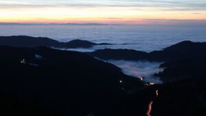 Dieses Bild zeigt eine Webcam-Aufnahme vom Achertal, aufgenommen am Mittwoch, den 21.01.2026 um 18:00 Uhr. Die Temperatur betrug 4°C.