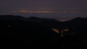 Dieses Bild zeigt eine Webcam-Aufnahme vom Achertal, aufgenommen am Sonntag, den 21.12.2025 um 07:20 Uhr. Die Temperatur betrug 7.2°C.