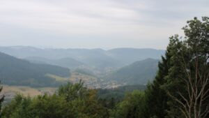 Dieses Bild zeigt eine Webcam-Aufnahme vom Achertal, aufgenommen am Montag, den 17.08.2026 um 09:40 Uhr. Die Temperatur betrug 19.5°C.