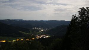 Dieses Bild zeigt eine Webcam-Aufnahme vom Achertal, aufgenommen am Montag, den 28.09.2026 um 05:40 Uhr. Die Temperatur betrug 20.6°C.
