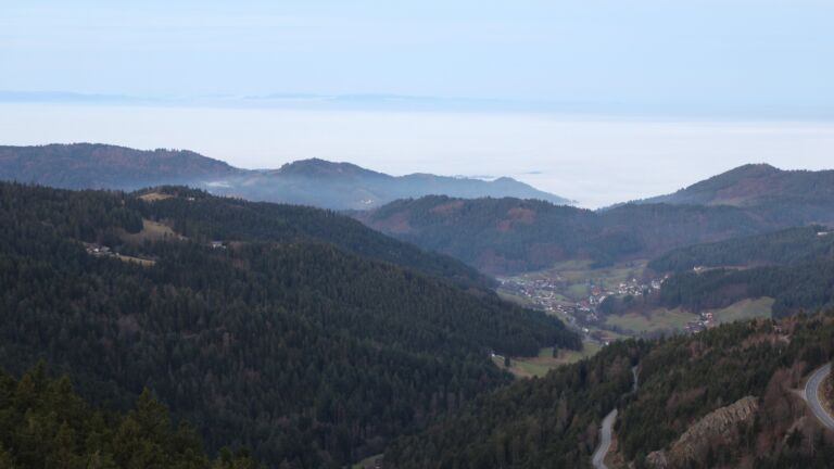 Dieses Bild zeigt eine Webcam-Aufnahme vom Achertal, aufgenommen am Sonntag, den 21.12.2025 um 08:20 Uhr. Die Temperatur betrug 6.2°C.