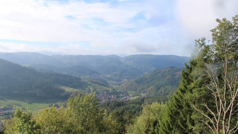 Dieses Bild zeigt eine Webcam-Aufnahme vom Achertal, aufgenommen am Freitag, den 09.10.2026 um 11:20 Uhr. Die Temperatur betrug 8.8°C.