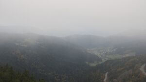 Dieses Bild zeigt eine Webcam-Aufnahme vom Achertal, aufgenommen am Montag, den 13.10.2025 um 17:10 Uhr. Die Temperatur betrug 6.2°C.