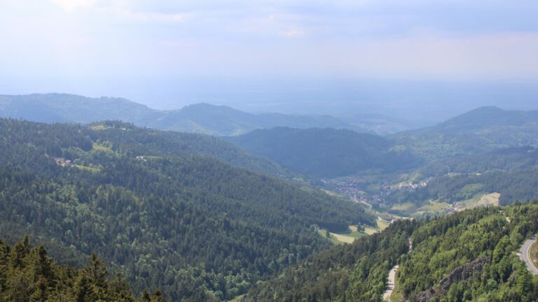 Dieses Bild zeigt eine Webcam-Aufnahme vom Achertal, aufgenommen am Samstag, den 17.05.2025 um 15:10 Uhr. Die Temperatur betrug 12.2°C.