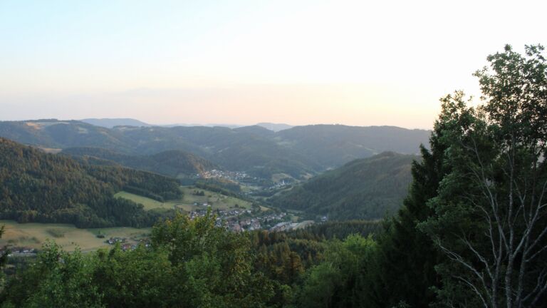 Dieses Bild zeigt eine Webcam-Aufnahme vom Achertal, aufgenommen am Freitag, den 14.08.2026 um 20:20 Uhr. Die Temperatur betrug 30.9°C.
