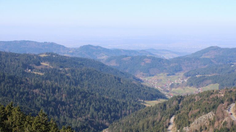 Dieses Bild zeigt eine Webcam-Aufnahme vom Achertal, aufgenommen am Mittwoch, den 04.03.2026 um 11:10 Uhr. Die Temperatur betrug 8.5°C.