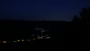 Dieses Bild zeigt eine Webcam-Aufnahme vom Achertal, aufgenommen am Freitag, den 07.08.2026 um 04:50 Uhr. Die Temperatur betrug 16°C.