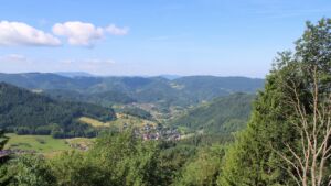 Dieses Bild zeigt eine Webcam-Aufnahme vom Achertal, aufgenommen am Montag, den 15.06.2026 um 09:50 Uhr. Die Temperatur betrug 16.9°C.