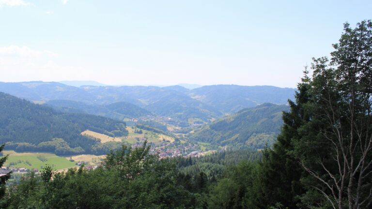 Dieses Bild zeigt eine Webcam-Aufnahme vom Achertal, aufgenommen am Mittwoch, den 24.06.2026 um 13:50 Uhr. Die Temperatur betrug 32°C.