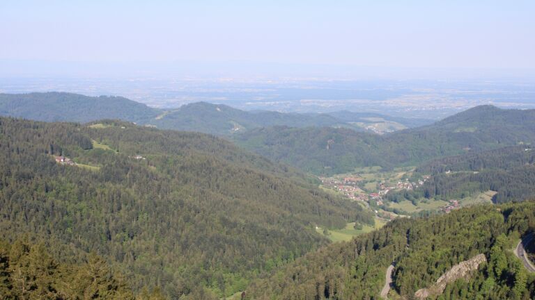 Dieses Bild zeigt eine Webcam-Aufnahme vom Achertal, aufgenommen am Mittwoch, den 14.05.2025 um 08:40 Uhr. Die Temperatur betrug 14.6°C.