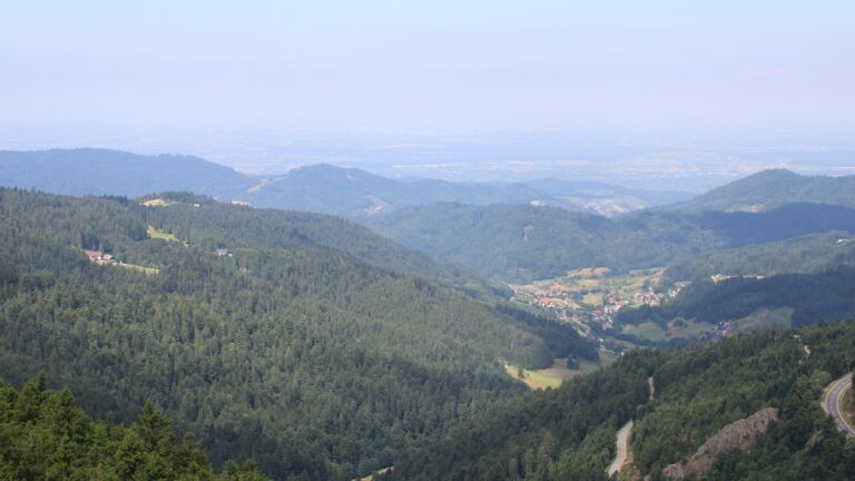 Dieses Bild zeigt eine Webcam-Aufnahme vom Achertal, aufgenommen am Freitag, den 11.07.2025 um 11:10 Uhr. Die Temperatur betrug 16.5°C.