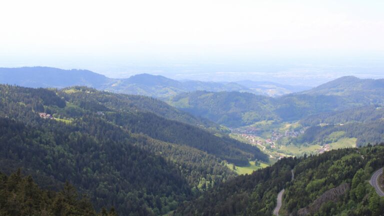 Dieses Bild zeigt eine Webcam-Aufnahme vom Achertal, aufgenommen am Montag, den 12.05.2025 um 14:50 Uhr. Die Temperatur betrug 15°C.
