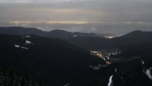 Dieses Bild zeigt eine Webcam-Aufnahme vom Achertal, aufgenommen am Samstag, den 31.01.2026 um 04:30 Uhr. Die Temperatur betrug 2.6°C.