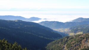 Dieses Bild zeigt eine Webcam-Aufnahme vom Achertal, aufgenommen am Mittwoch, den 03.12.2025 um 14:10 Uhr. Die Temperatur betrug 5.9°C.