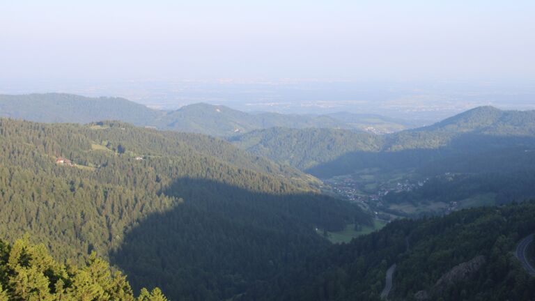 Dieses Bild zeigt eine Webcam-Aufnahme vom Achertal, aufgenommen am Donnerstag, den 12.06.2025 um 06:40 Uhr. Die Temperatur betrug 13.2°C.