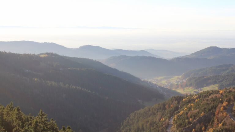 Dieses Bild zeigt eine Webcam-Aufnahme vom Achertal, aufgenommen am Mittwoch, den 05.11.2025 um 16:00 Uhr. Die Temperatur betrug 12.1°C.