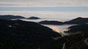 Dieses Bild zeigt eine Webcam-Aufnahme vom Achertal, aufgenommen am Samstag, den 08.11.2025 um 03:30 Uhr. Die Temperatur betrug 6.6°C.