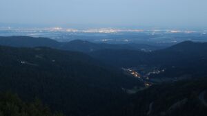 Dieses Bild zeigt eine Webcam-Aufnahme vom Achertal, aufgenommen am Samstag, den 06.09.2025 um 06:10 Uhr. Die Temperatur betrug 9.1°C.