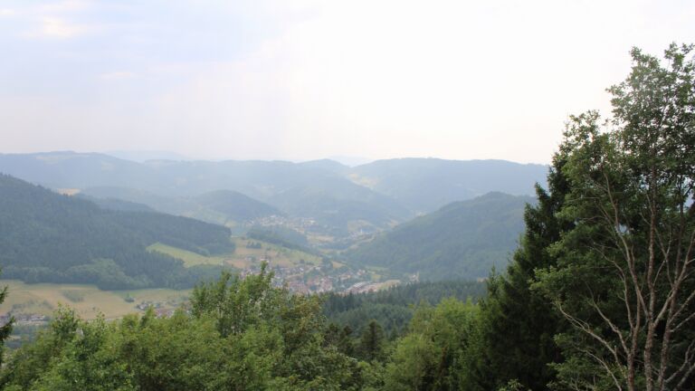 Dieses Bild zeigt eine Webcam-Aufnahme vom Achertal, aufgenommen am Donnerstag, den 30.07.2026 um 15:20 Uhr. Die Temperatur betrug 32.5°C.