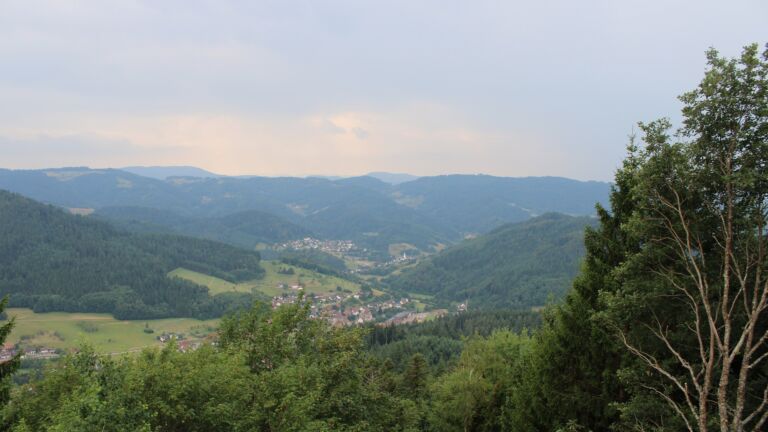 Dieses Bild zeigt eine Webcam-Aufnahme vom Achertal, aufgenommen am Samstag, den 18.07.2026 um 13:50 Uhr. Die Temperatur betrug 22.2°C.