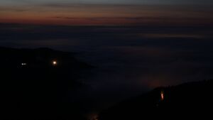 Dieses Bild zeigt eine Webcam-Aufnahme vom Achertal, aufgenommen am Sonntag, den 18.01.2026 um 18:20 Uhr. Die Temperatur betrug 2.8°C.