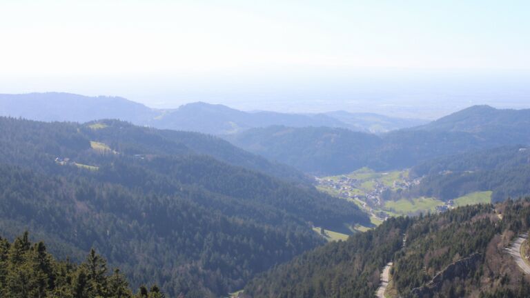 Dieses Bild zeigt eine Webcam-Aufnahme vom Achertal, aufgenommen am Dienstag, den 07.04.2026 um 16:50 Uhr. Die Temperatur betrug 15.1°C.