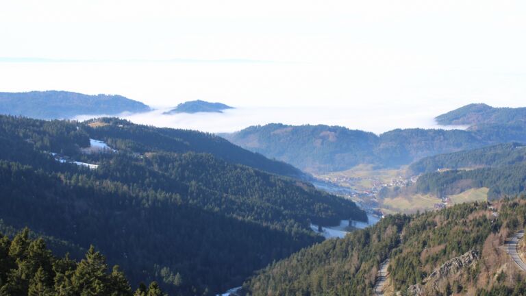 Dieses Bild zeigt eine Webcam-Aufnahme vom Achertal, aufgenommen am Dienstag, den 20.01.2026 um 12:50 Uhr. Die Temperatur betrug 12.7°C.