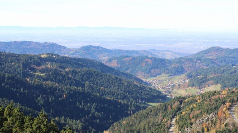 Dieses Bild zeigt eine Webcam-Aufnahme vom Achertal, aufgenommen am Dienstag, den 04.11.2025 um 12:10 Uhr. Die Temperatur betrug 12.8°C.