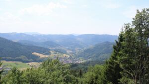 Dieses Bild zeigt eine Webcam-Aufnahme vom Achertal, aufgenommen am Freitag, den 26.06.2026 um 14:20 Uhr. Die Temperatur betrug 36.1°C.