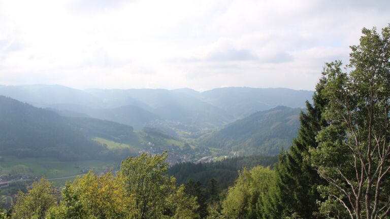 Dieses Bild zeigt eine Webcam-Aufnahme vom Achertal, aufgenommen am Montag, den 19.10.2026 um 13:30 Uhr. Die Temperatur betrug 11.7°C.