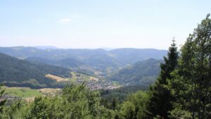 Dieses Bild zeigt eine Webcam-Aufnahme vom Achertal, aufgenommen am Donnerstag, den 25.06.2026 um 15:50 Uhr. Die Temperatur betrug 36.5°C.