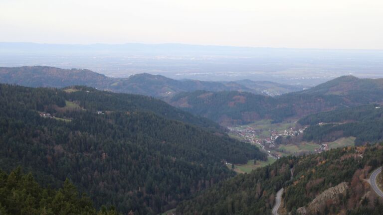 Dieses Bild zeigt eine Webcam-Aufnahme vom Achertal, aufgenommen am Donnerstag, den 13.11.2025 um 08:00 Uhr. Die Temperatur betrug 14.4°C.