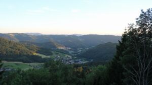 Dieses Bild zeigt eine Webcam-Aufnahme vom Achertal, aufgenommen am Freitag, den 03.07.2026 um 21:10 Uhr. Die Temperatur betrug 20°C.