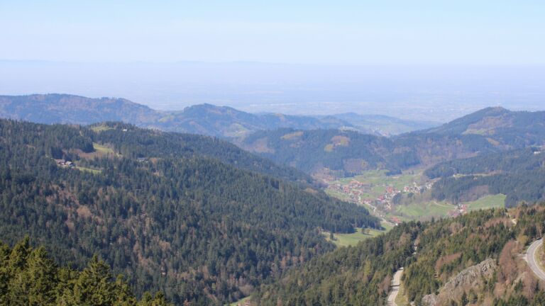 Dieses Bild zeigt eine Webcam-Aufnahme vom Achertal, aufgenommen am Samstag, den 11.04.2026 um 12:30 Uhr. Die Temperatur betrug 16.2°C.