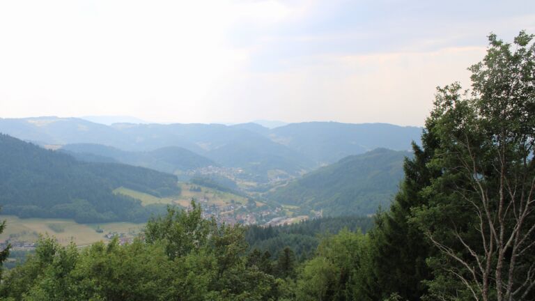 Dieses Bild zeigt eine Webcam-Aufnahme vom Achertal, aufgenommen am Donnerstag, den 30.07.2026 um 15:00 Uhr. Die Temperatur betrug 35.8°C.