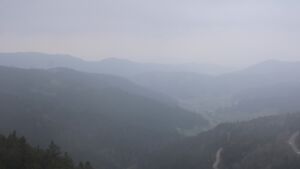 Dieses Bild zeigt eine Webcam-Aufnahme vom Achertal, aufgenommen am Dienstag, den 14.04.2026 um 16:00 Uhr. Die Temperatur betrug 4.9°C.