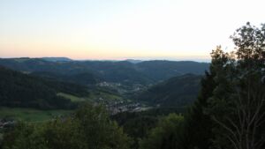 Dieses Bild zeigt eine Webcam-Aufnahme vom Achertal, aufgenommen am Montag, den 14.09.2026 um 19:50 Uhr. Die Temperatur betrug 20.8°C.