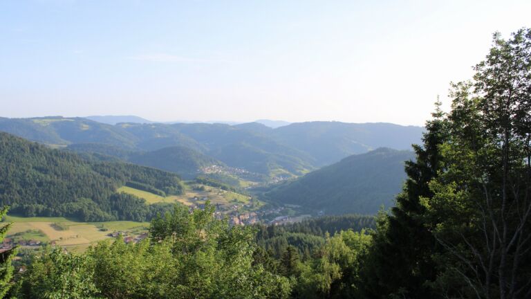 Dieses Bild zeigt eine Webcam-Aufnahme vom Achertal, aufgenommen am Samstag, den 30.05.2026 um 19:30 Uhr. Die Temperatur betrug 28.2°C.