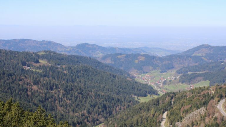 Dieses Bild zeigt eine Webcam-Aufnahme vom Achertal, aufgenommen am Samstag, den 11.04.2026 um 12:00 Uhr. Die Temperatur betrug 14.3°C.