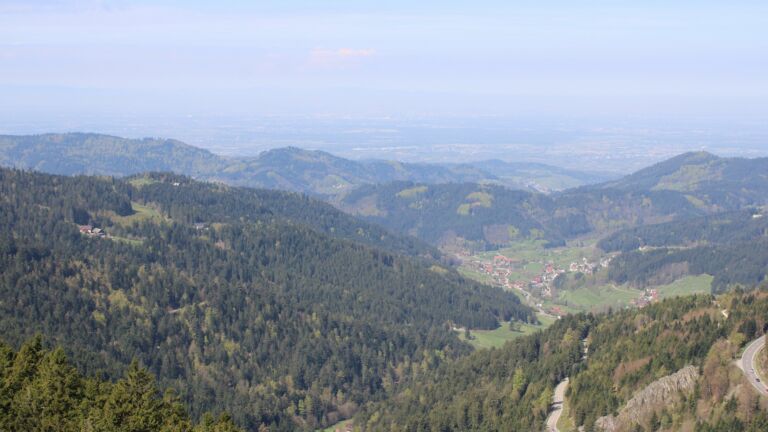 Dieses Bild zeigt eine Webcam-Aufnahme vom Achertal, aufgenommen am Samstag, den 18.04.2026 um 11:30 Uhr. Die Temperatur betrug 14.5°C.