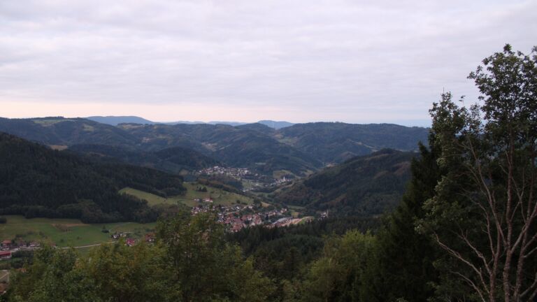Dieses Bild zeigt eine Webcam-Aufnahme vom Achertal, aufgenommen am Samstag, den 12.09.2026 um 06:50 Uhr. Die Temperatur betrug 15.1°C.